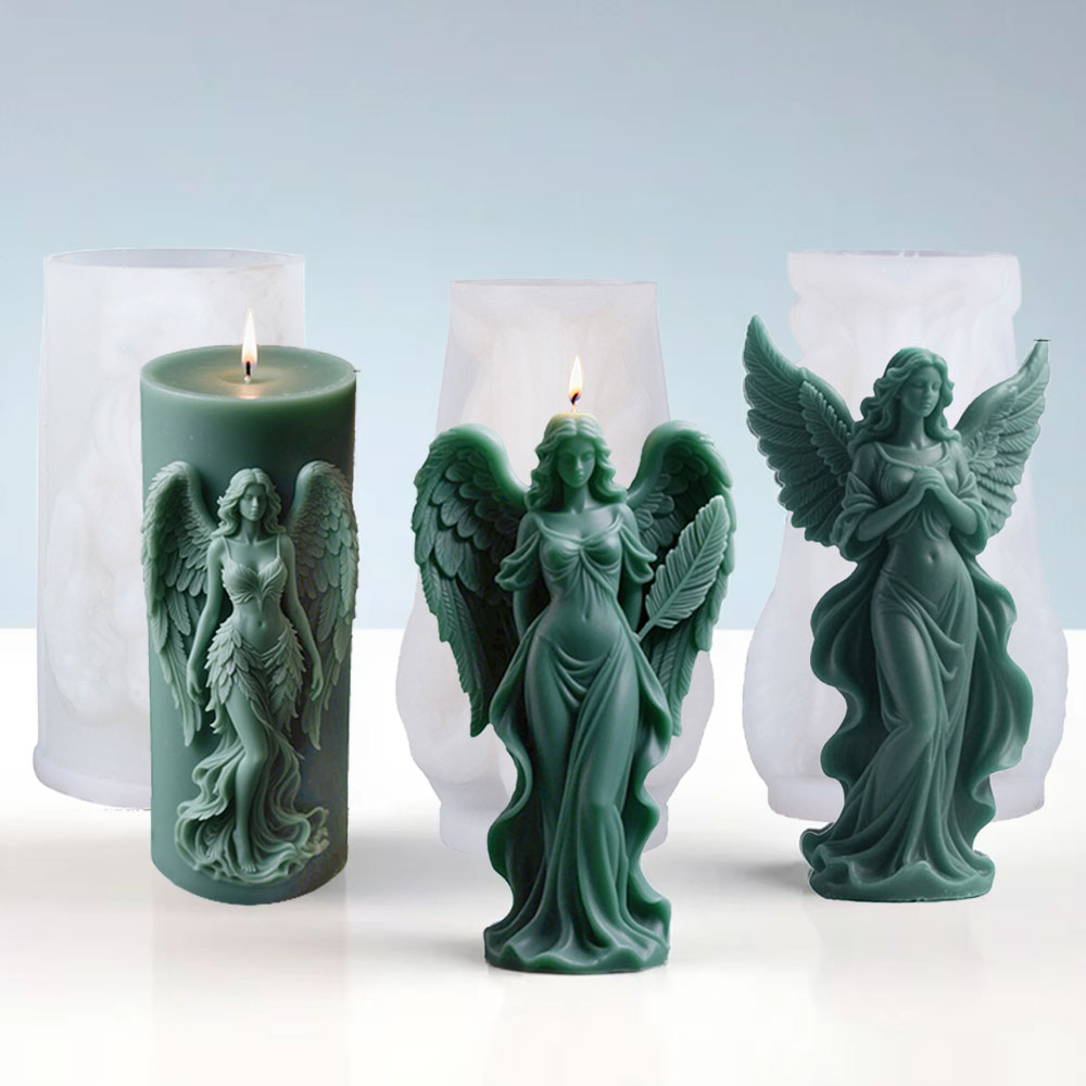 Resin Art Sculptures - Крылья богини ароматическая силиконовая форма для