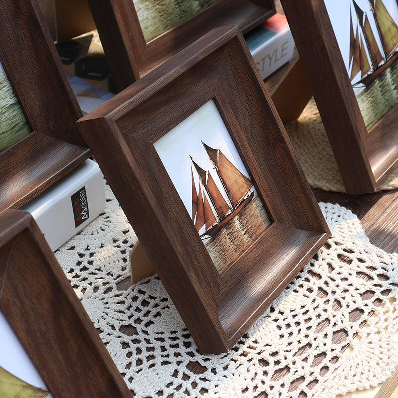 Resin Art Table Top - Винтажная смоляная фоторамка, классическая настенная настольная