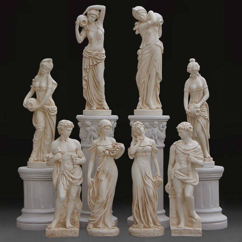 Resin Art Sculptures - Гипсовая статуэтка, художественное украшение в европейском