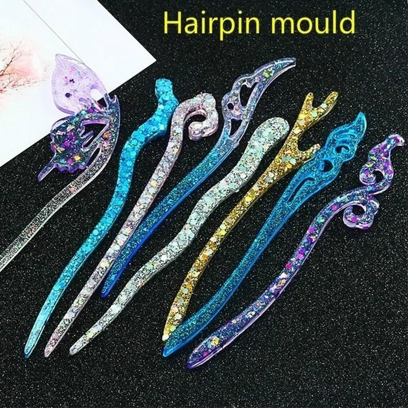Resin Art Store - Новая прозрачная шпилька, силиконовая специальная форма