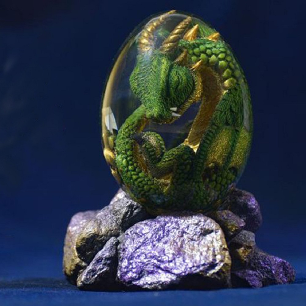 Статуя яйца лавового дракона с – обзор и цена Resin Art Table Top