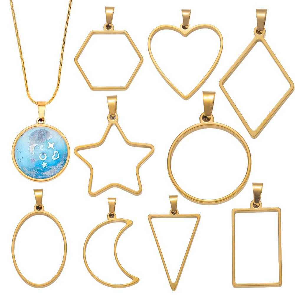 5 шт., формы из смолы с открыт – обзор и цена Bezels Pendant Resin