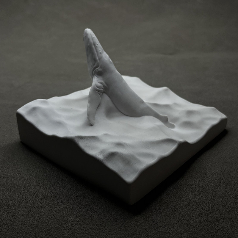 Статуэтка китов-горбатиков из  – обзор и цена Resin Art Sculptures