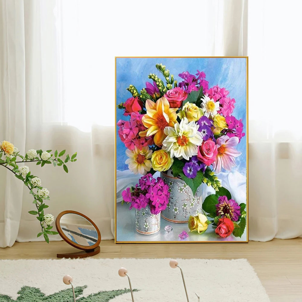 Алмазная мозаика 5D с цветами: – обзор и цена Resin Art Flower