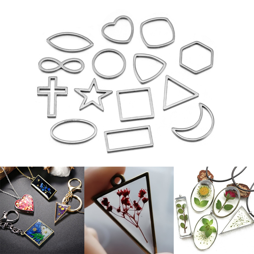 30 шт./лот форма для границы г – обзор и цена Bezels Pendant Resin