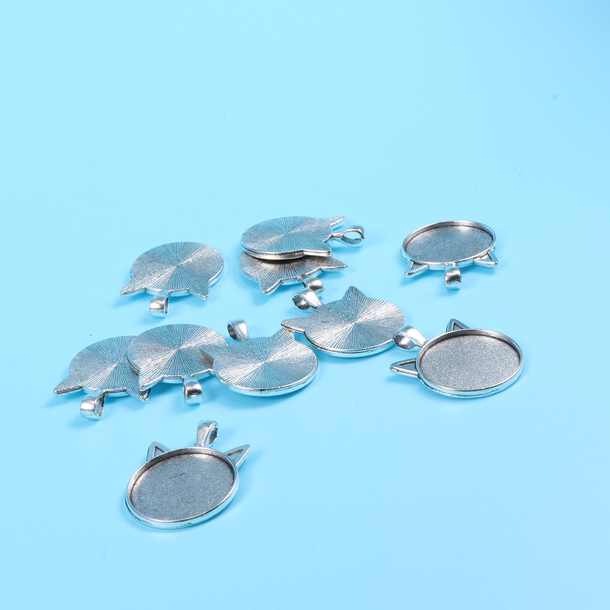 10 шт. подвесок-основ для укра – обзор и цена Bezels Pendant Resin