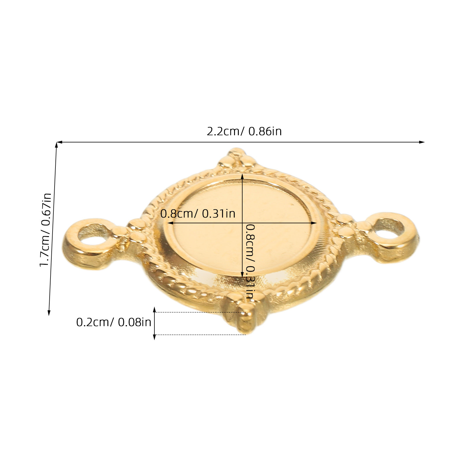 6 шт. заготовок для кулонов из – обзор и цена Bezels Pendant Resin