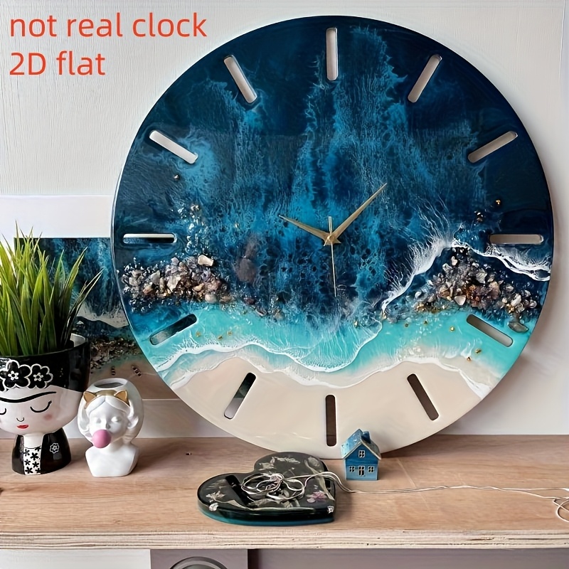 Формы для часов своими руками, – обзор и цена Resin Art Clock