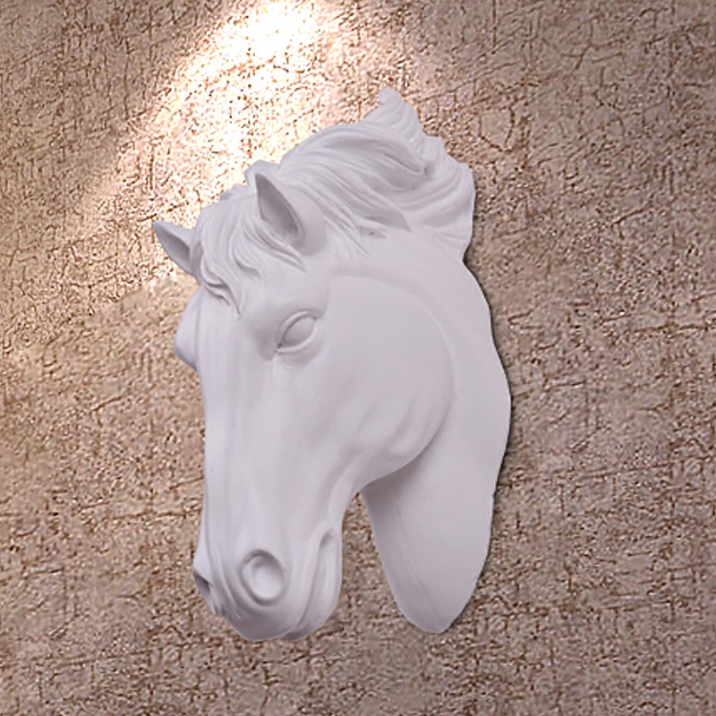 3D-скульптура головы лошади из – обзор и цена Resin Art Sculptures