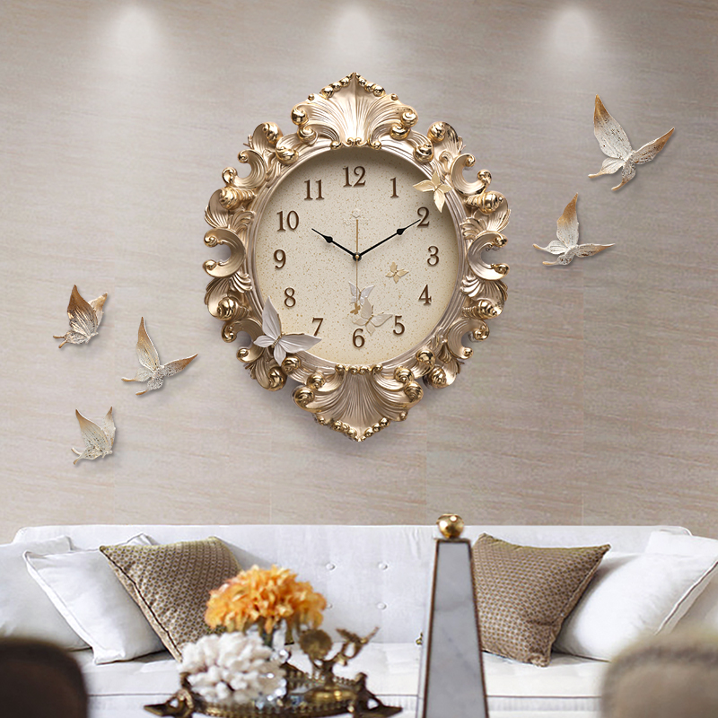 Настенные часы в европейском с – обзор и цена Resin Art Clock